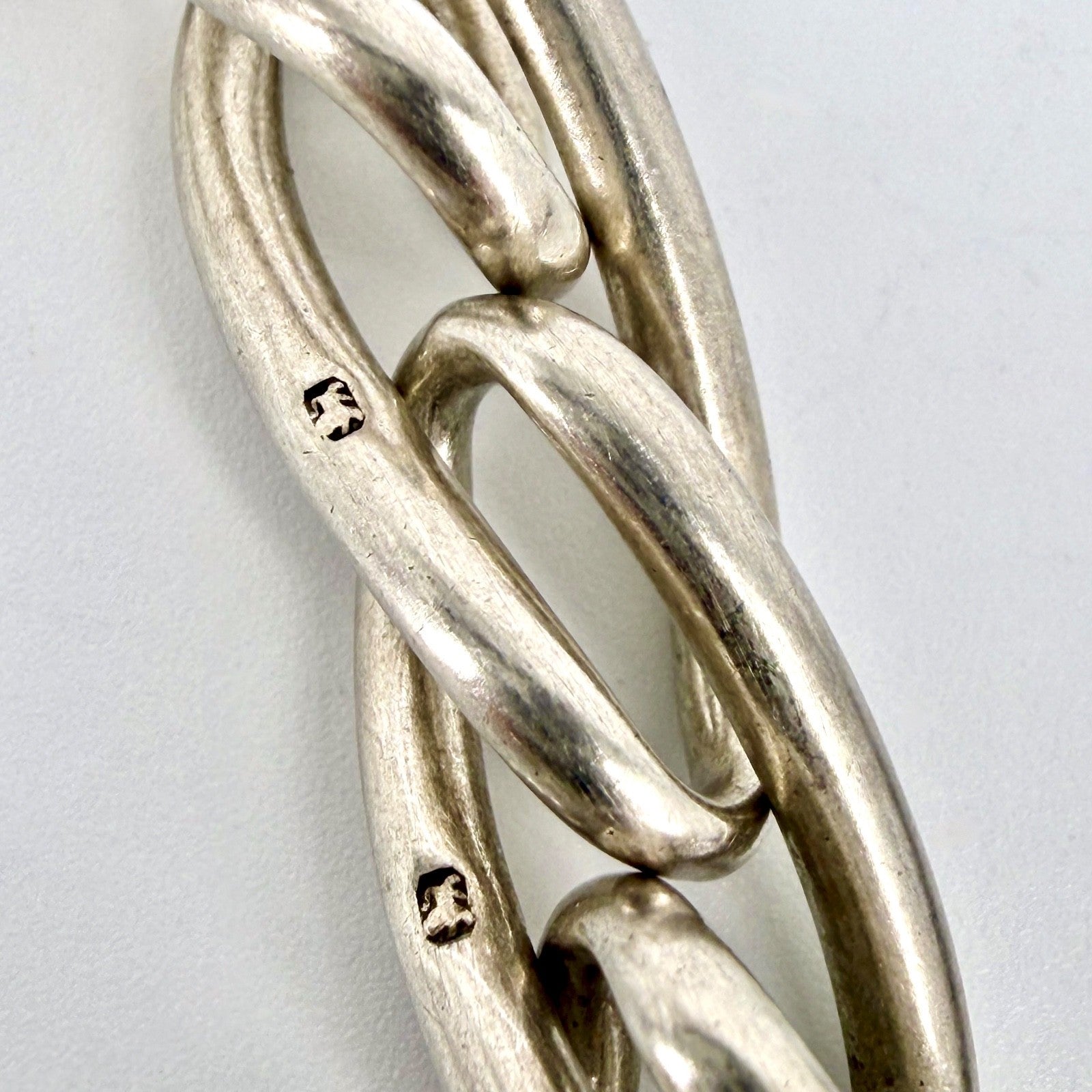 Antique Silver Albert Chain with T-Bar & Medallion – 1900 & 1924