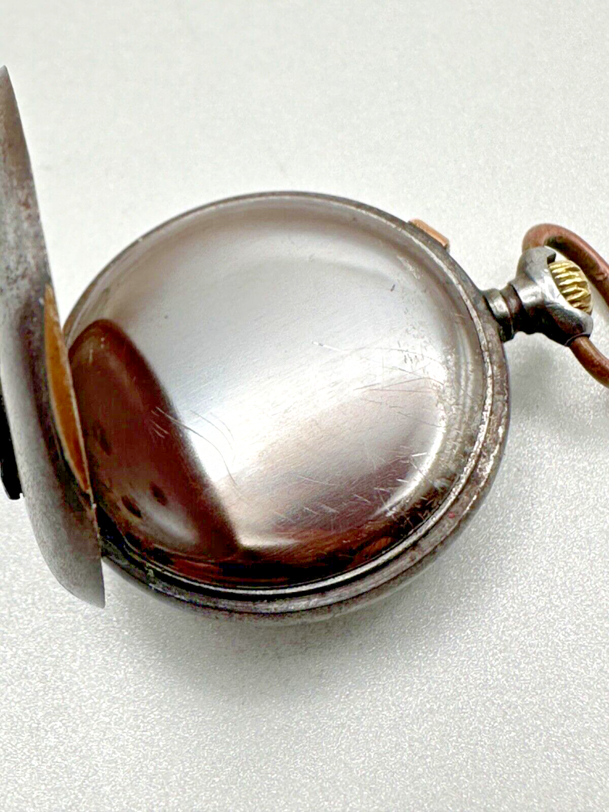 Antique Diamond Set Case Pocket Watch - Spares or Repair