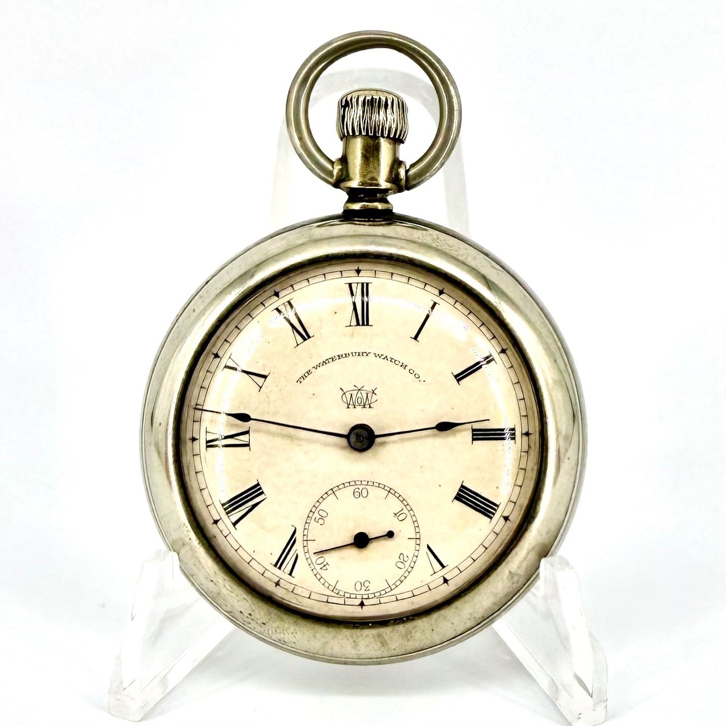 Antique “The Waterbury Watch Co.” Pocket Watch – Working – Series J - c.1890s