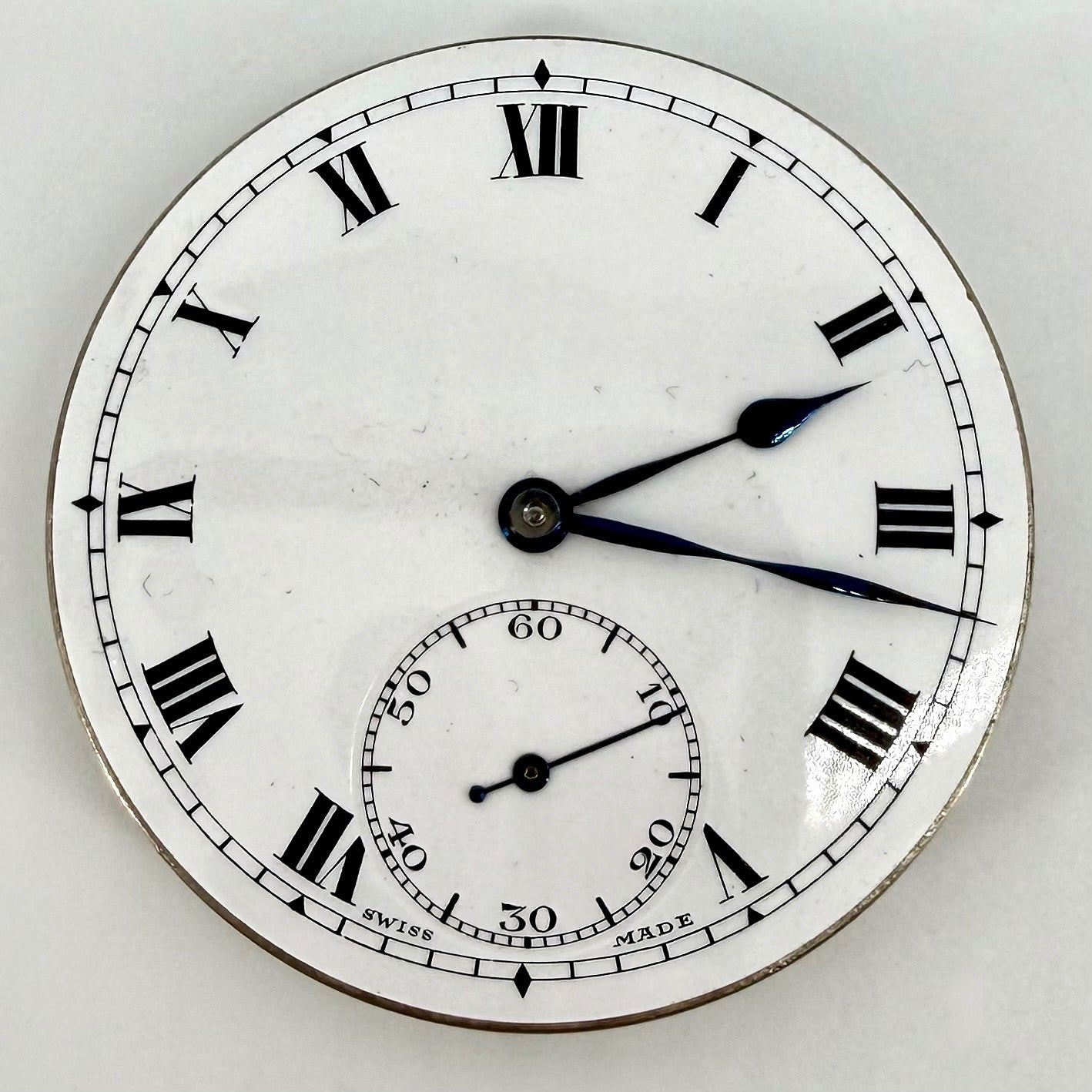 Antique Cyma Tavannes Pocket Watch Movement Swiss Made Ref 918 Working