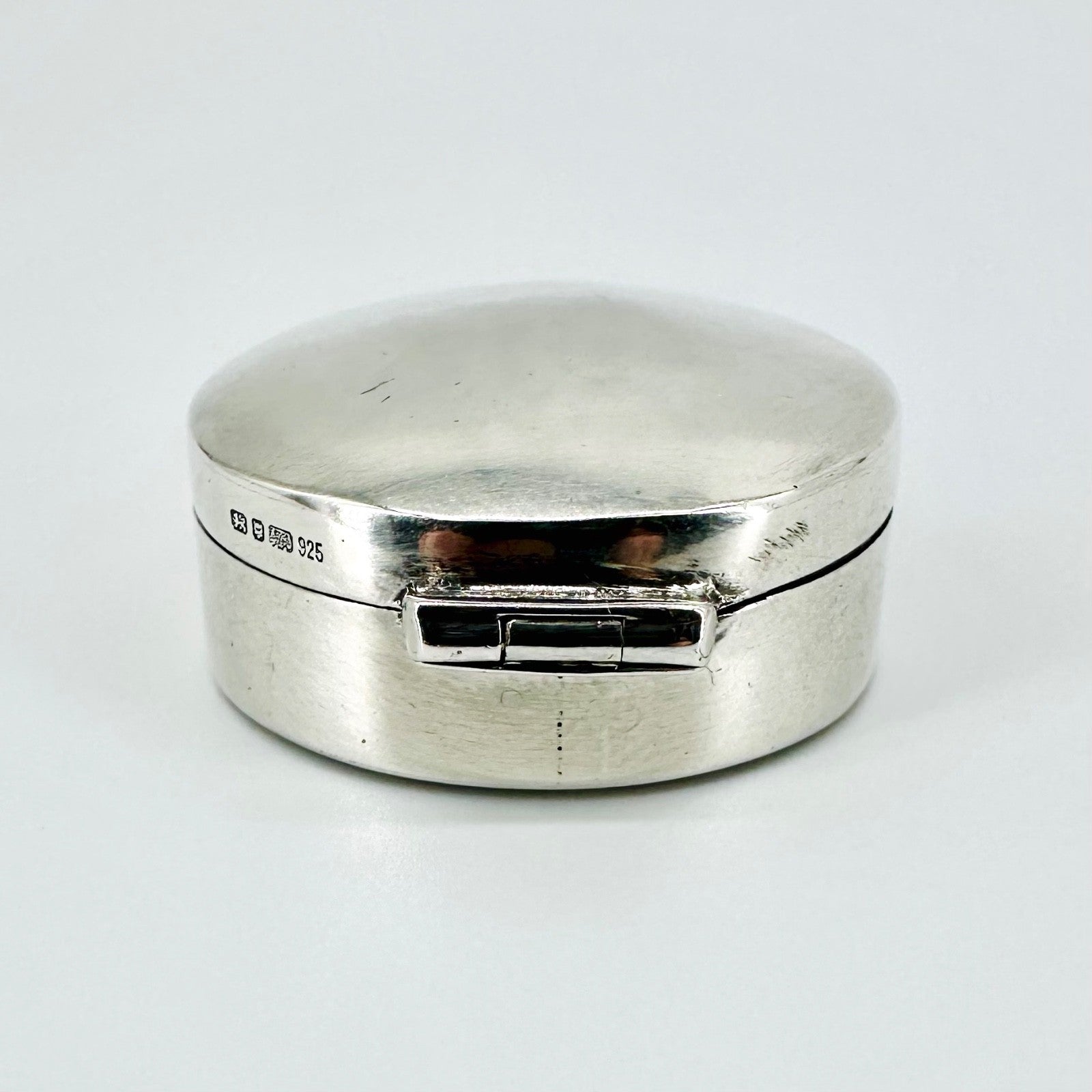 Vintage Silver Pill Pot – Ari D Norman – London 1987 – 11.25g