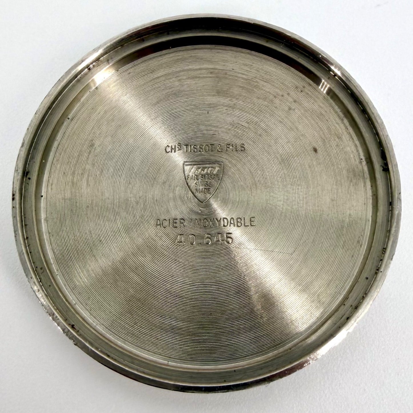 Vintage Tissot Seastar Quartz Watch 2030 Movement – Blue Dial – 1970s