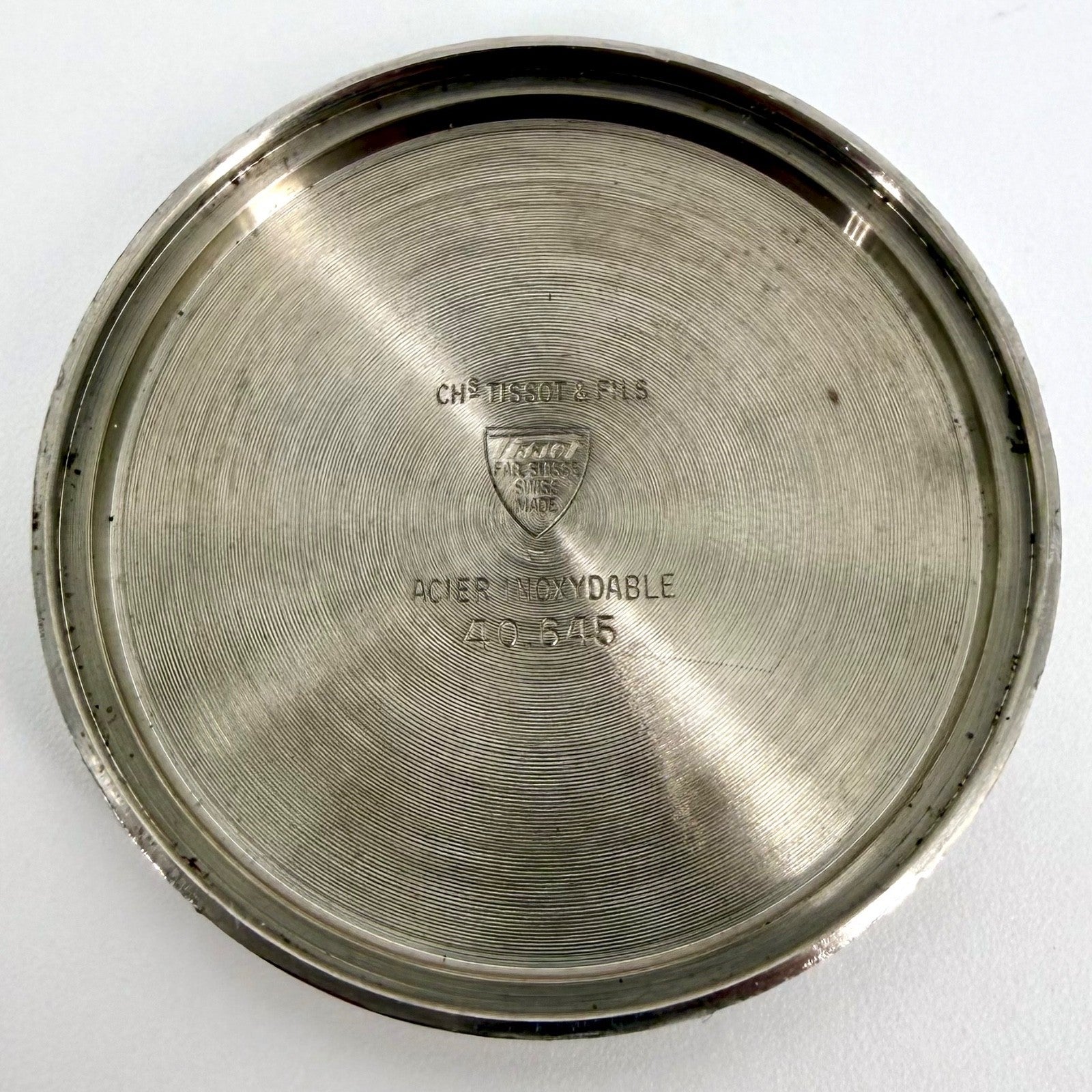 Vintage Tissot Seastar Quartz Watch 2030 Movement – Blue Dial – 1970s