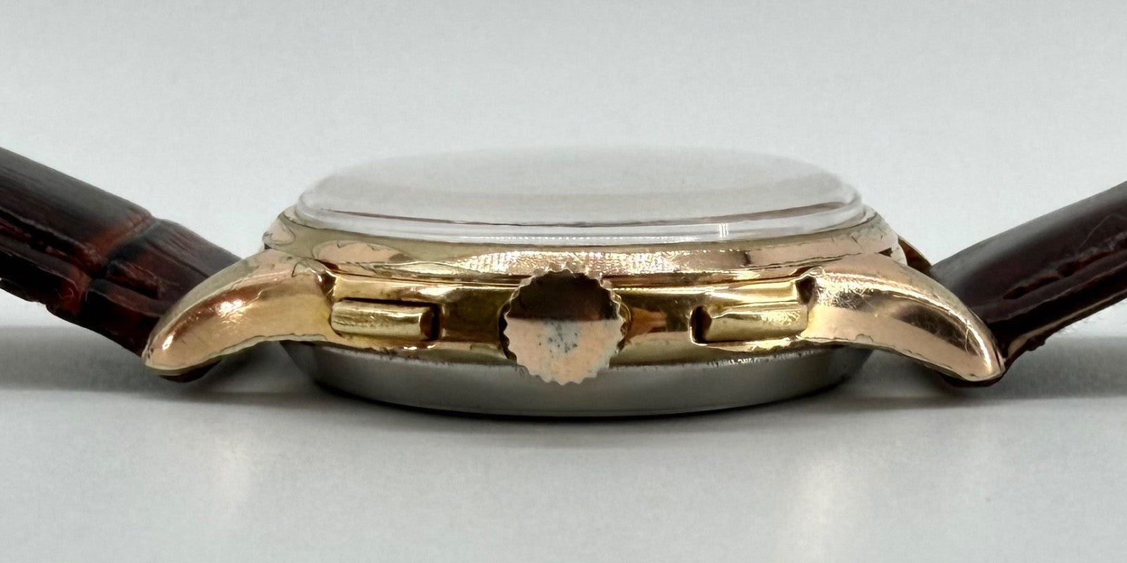 Vintage NIGA Swiss Chronograph Watch – Landeron 51 – Gold Plated – c.1940s–50s