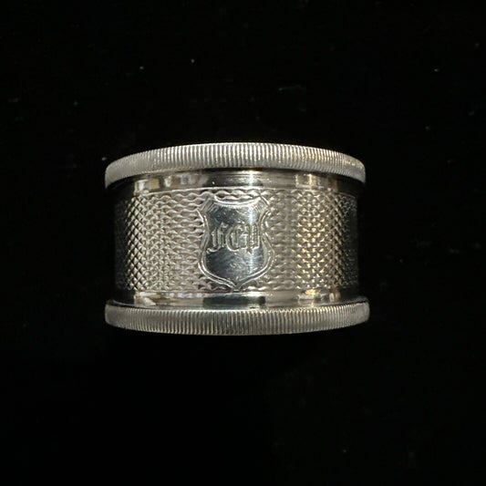 Vintage Silver Plate Napkin Ring