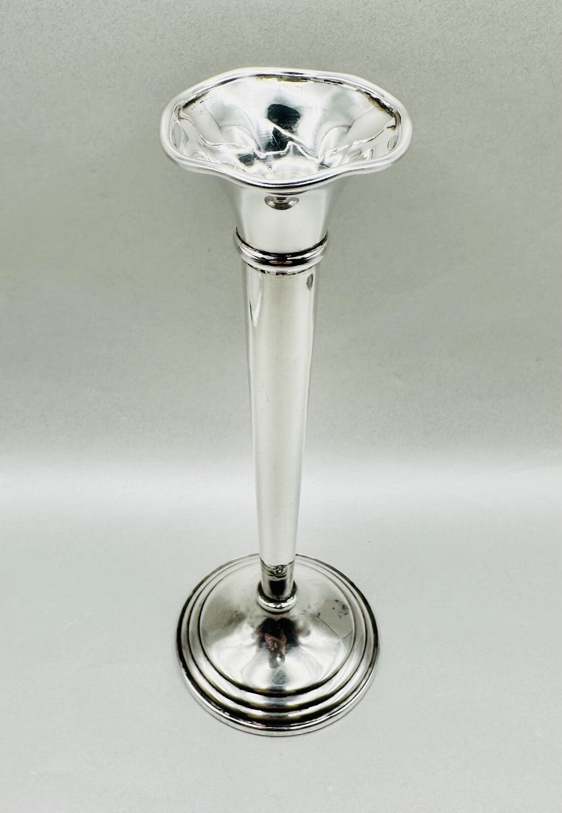 Antique Sterling Silver Vase by Redlich & Co.