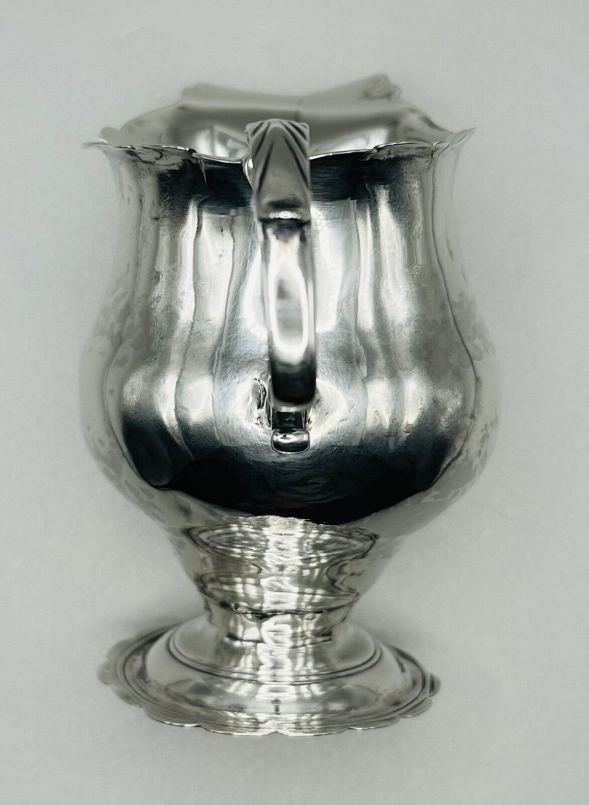 Antique Georgian Silver Cream Jug - London Hallmarks