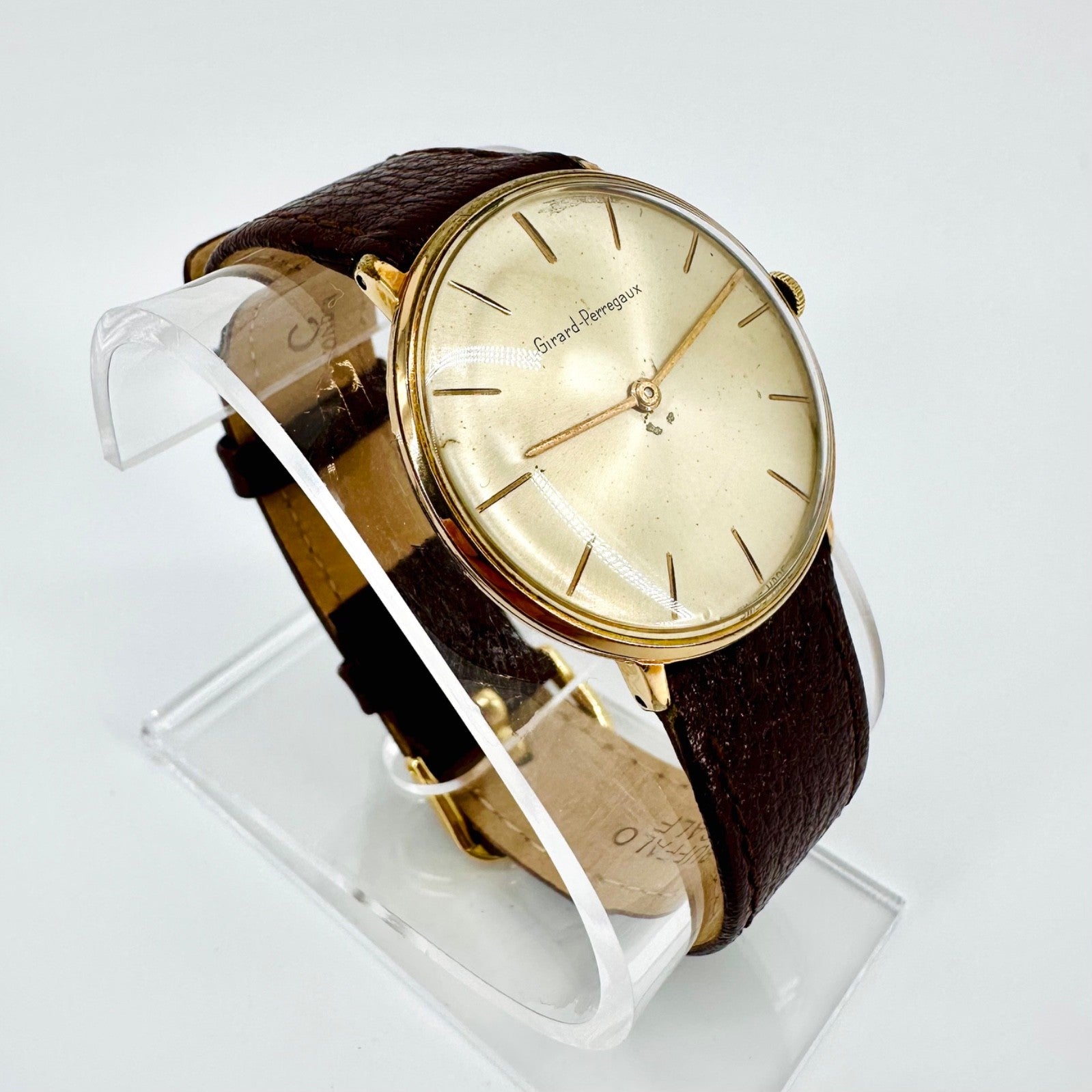 Vintage Girard-Perregaux Manual Wind Gents Watch, Swiss Made 17 Jewels c.1966-67