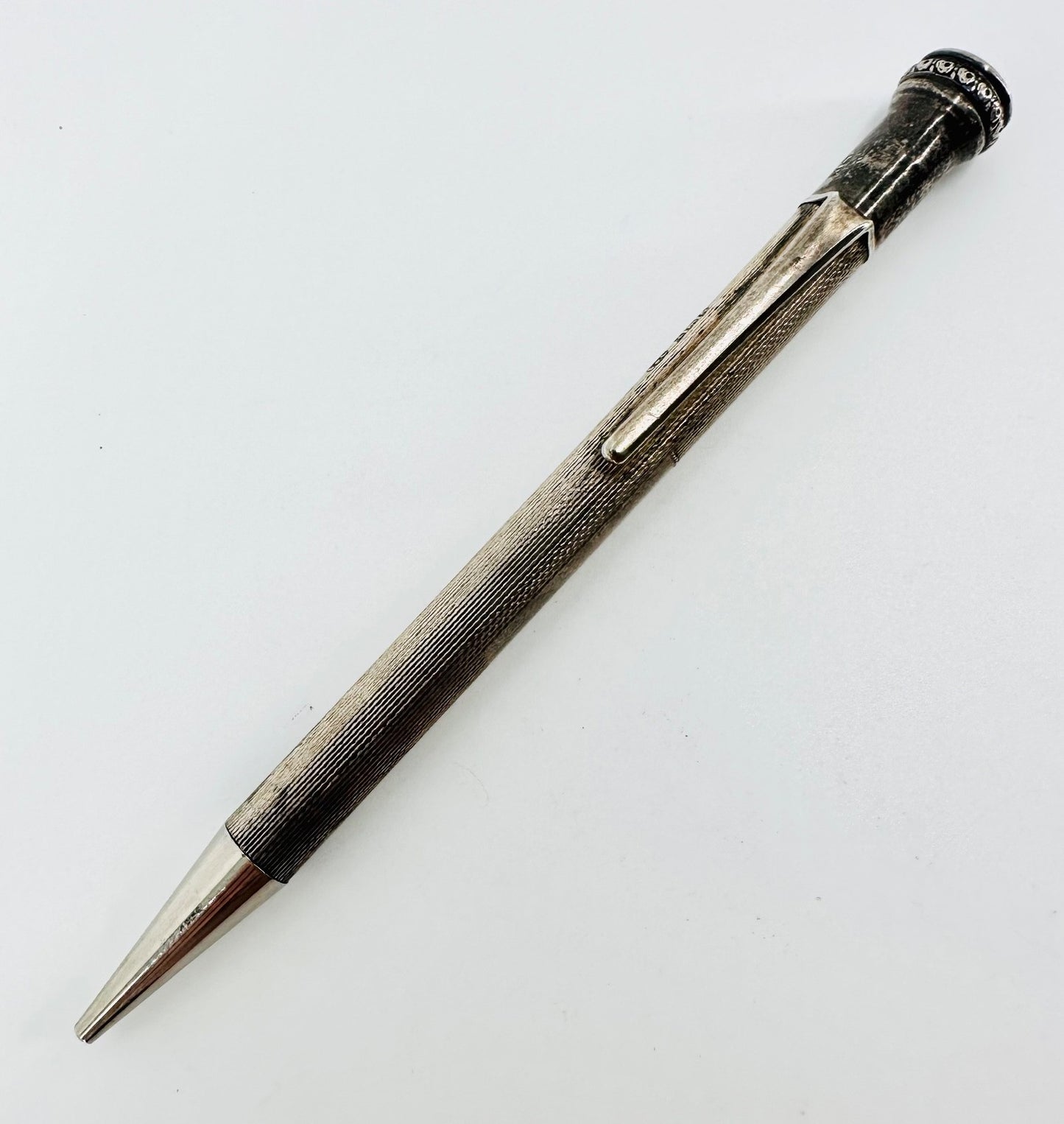Vintage Sterling Silver Propelling Pencil – Cohen & Charles, Birmingham 1959