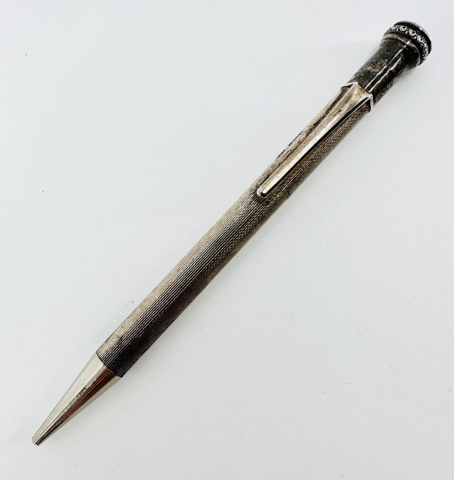 Vintage Sterling Silver Propelling Pencil – Cohen & Charles, Birmingham 1959