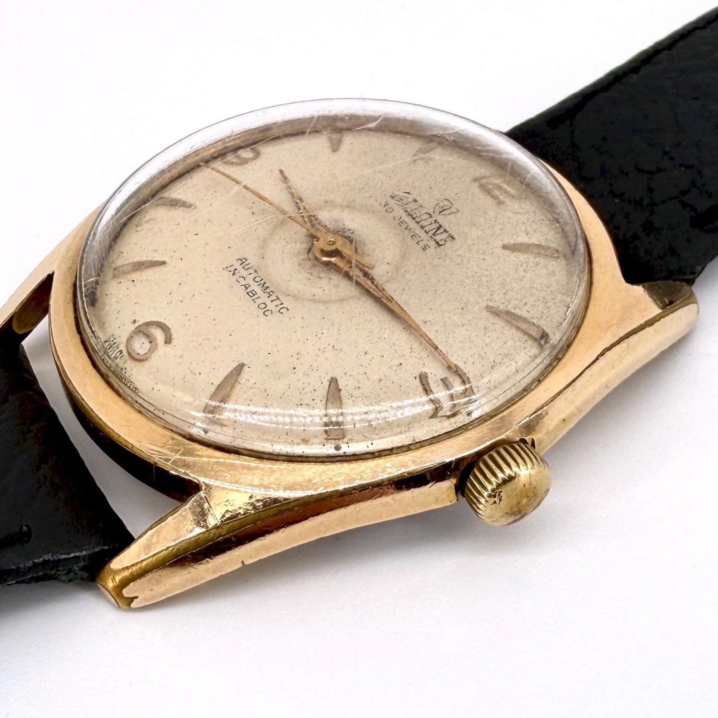 Vintage Allaine Automatic Watch – Felsa 4000 – 30 Jewels – c.1950s Swiss