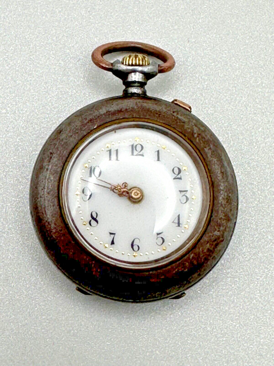 Antique Diamond Set Case Pocket Watch - Spares or Repair