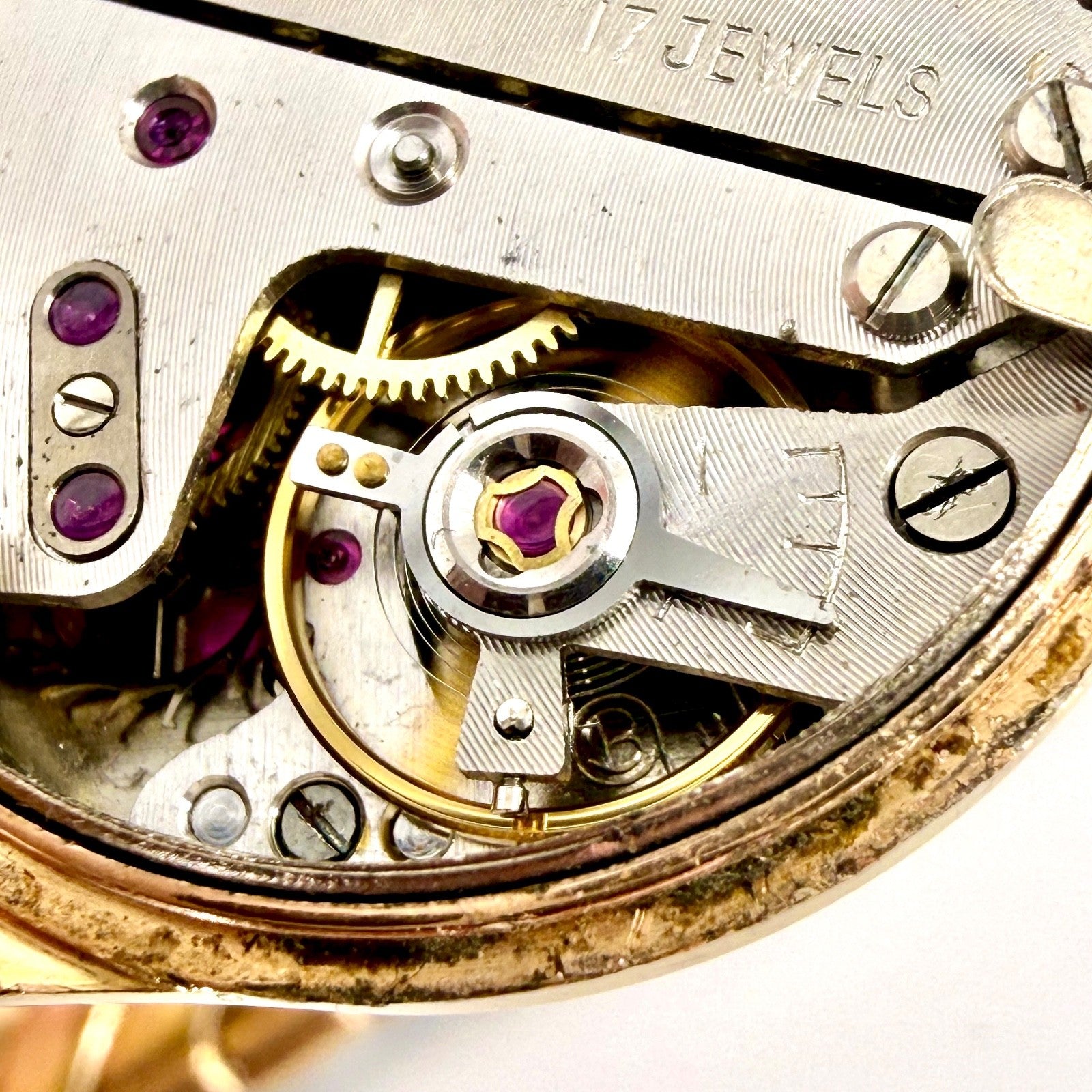 Vintage Ladies Ronet 17 Jewel Watch – Gold Tone, Bifora 934, Working