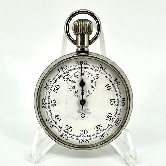 WW2 Air Ministry Stopwatch, Goldsmiths & Silversmiths Co. - Working