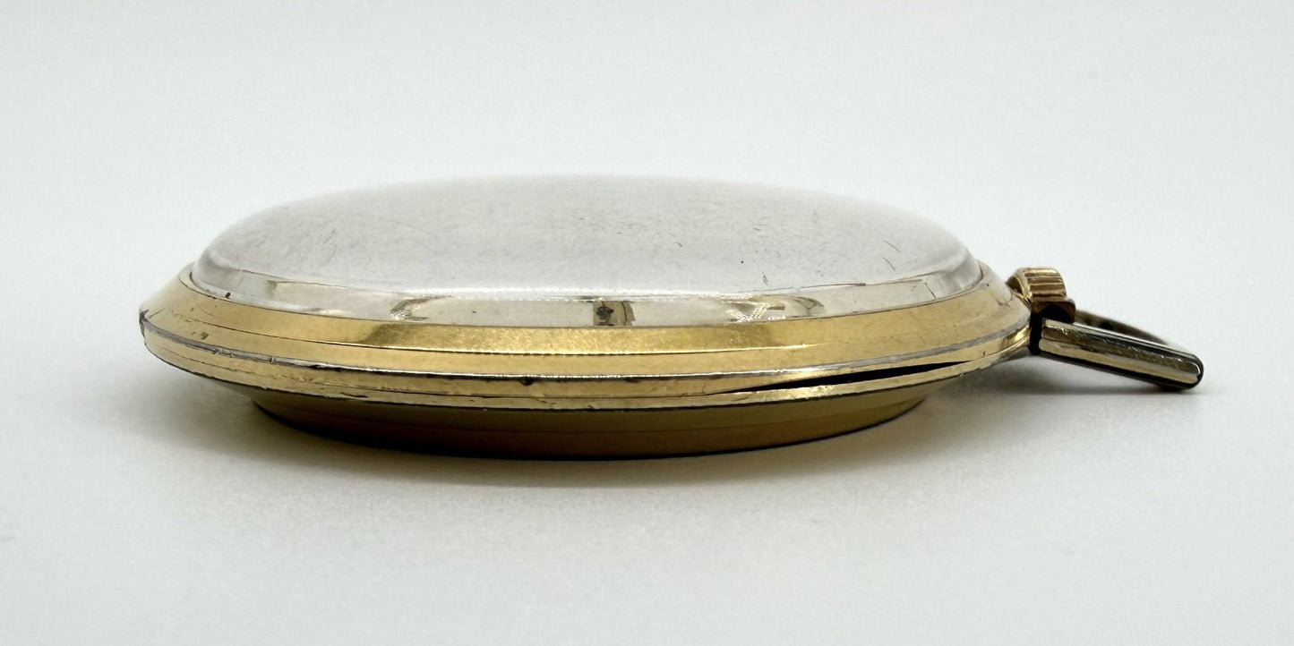 Vintage Caravelle Swiss Pocket Watch – AS 1950/51 – 17 Jewels – Working