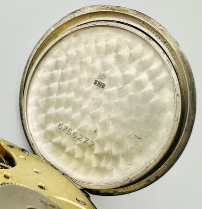 Antique Omega Silver Cased Pocket Watch – 1916–1923