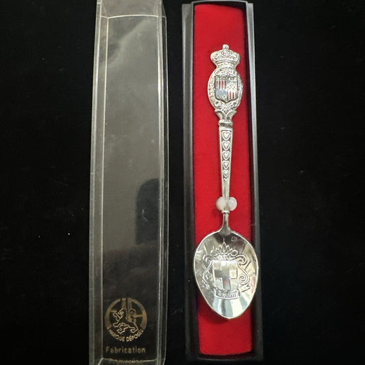 Boxed Vintage French Samoens Souvenir Spoon