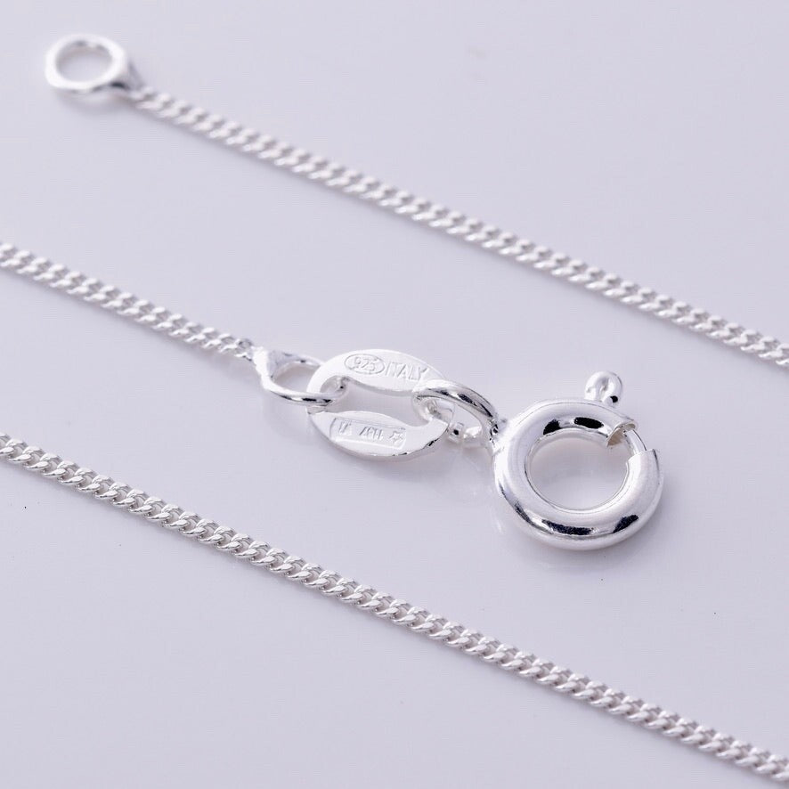 Brand New 925 Sterling Silver Chrysanthemum Necklace