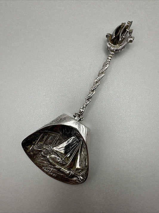 Antique Silver Plated Spoon