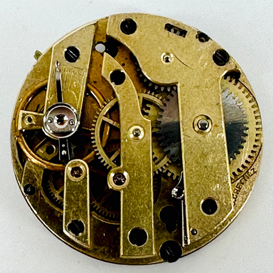 Antique Claude Crettiez Watch Movement – 24.8mm, Stem Wound - Spares/Repair