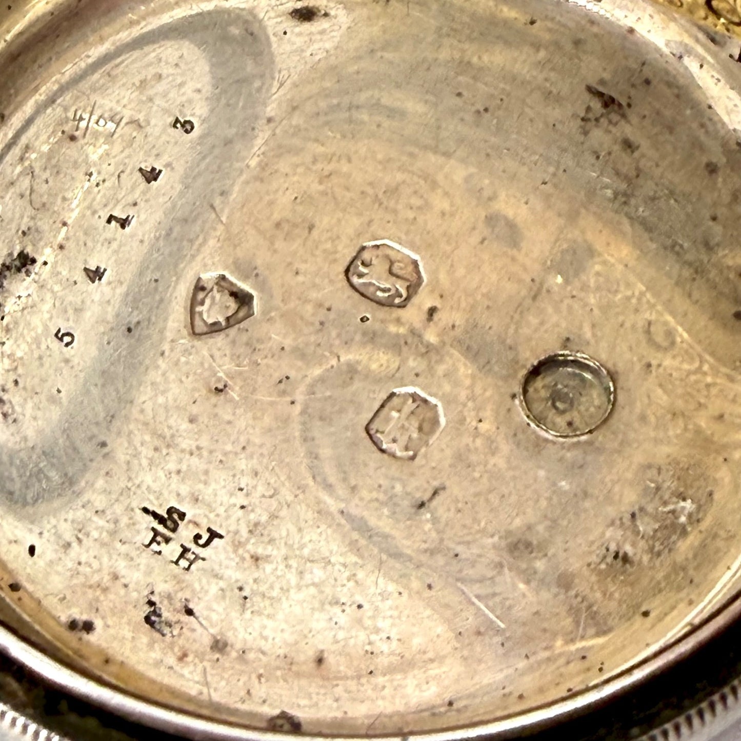 Antique Silver Fusee Pocket Watch, Adam Burdess Coventry – London 1865 - Working