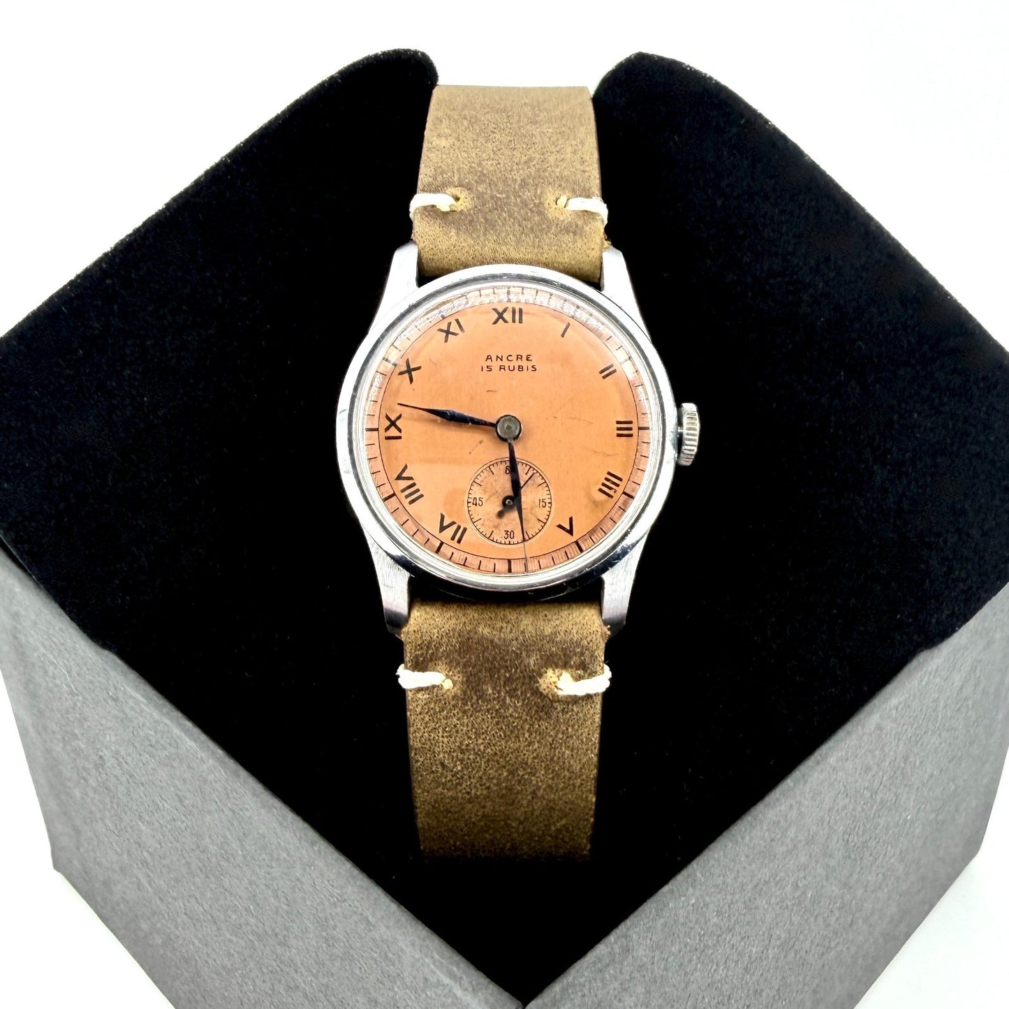 Vintage Swiss Wristwatch – “Ancre 15 Rubis” – AS 1002 / 984 - c.1940s - Working