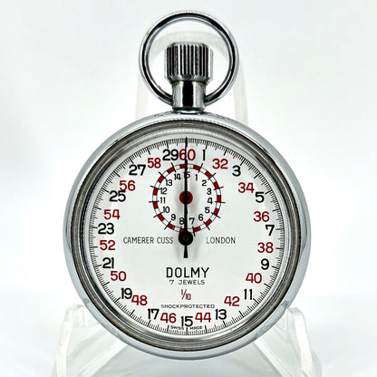 Vintage Camerer Cuss Dolmy Stopwatch – Swiss Made, Baumgartner 411 Movement