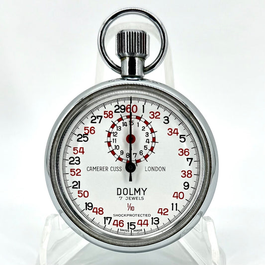 Vintage Camerer Cuss Dolmy Stopwatch – Swiss Made, Baumgartner 411 Movement
