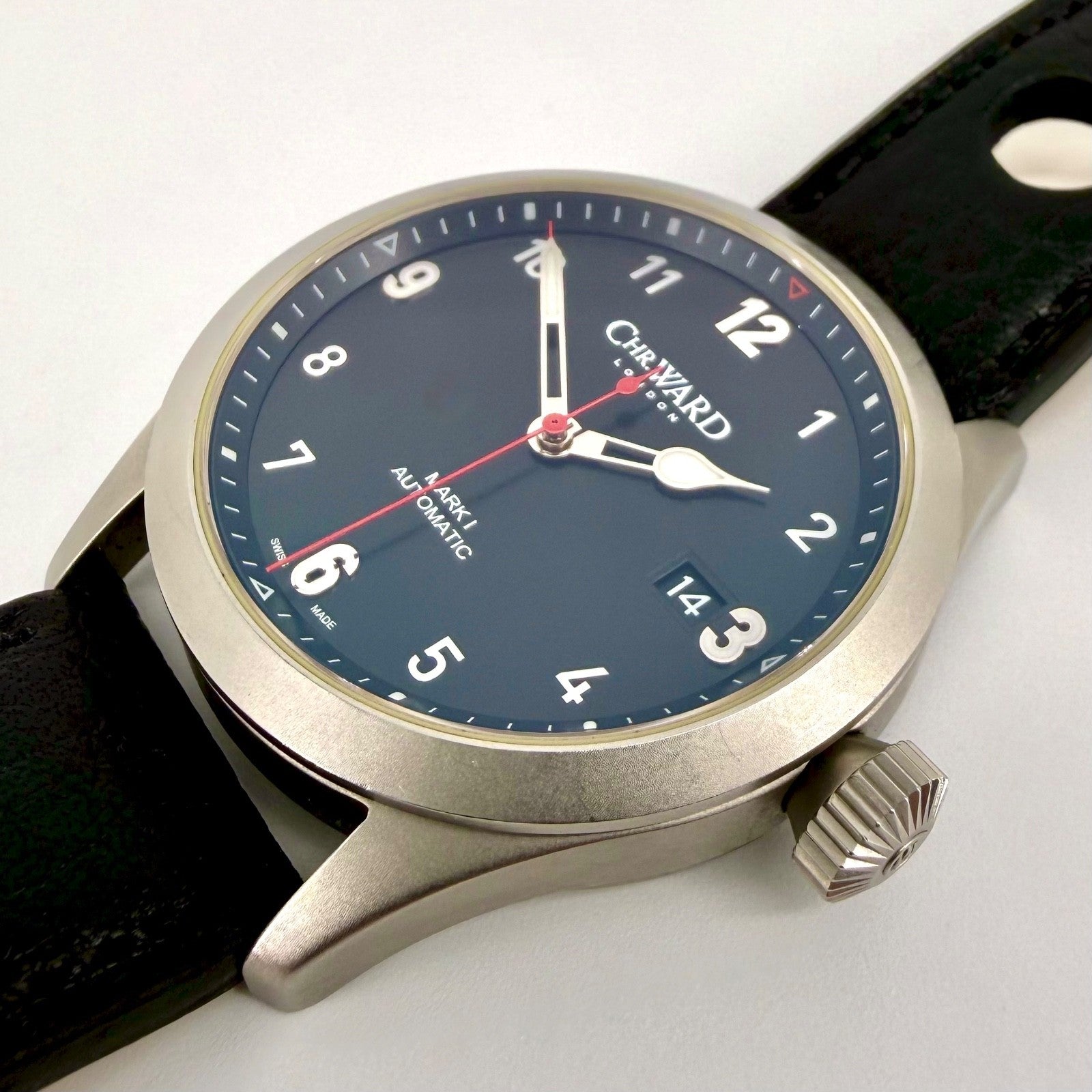 Christopher Ward C8 Flyer Automatic Mk I – Boxed, Cert, 2017, Excellent