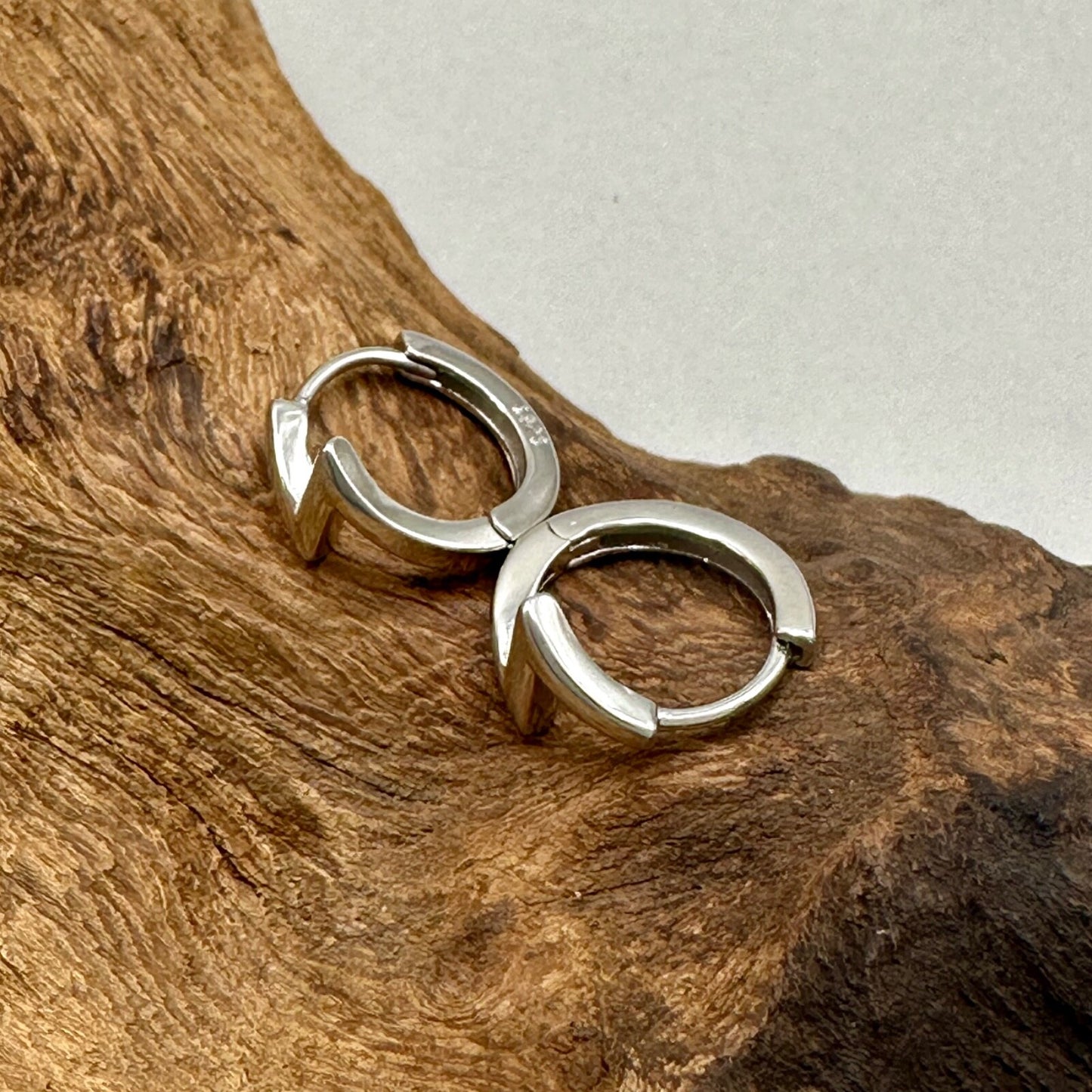 Brand New 925 Sterling Silver Hoop Earrings - Various Designs