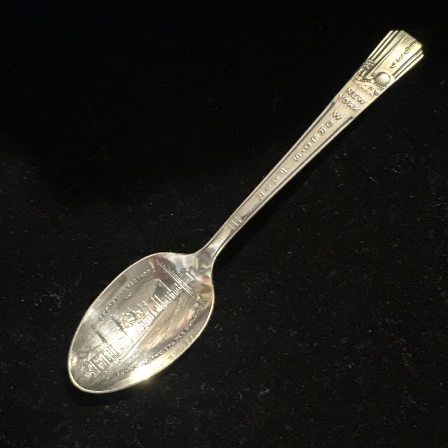 Antique New York World's Fair Spoon - Georgian Section - 1939