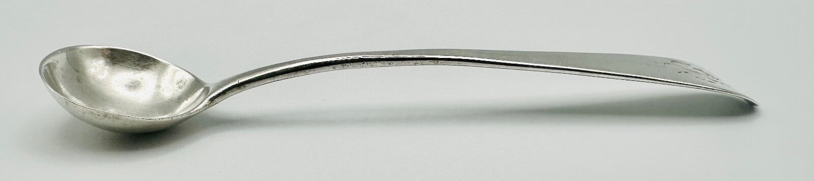 Antique Solid Silver Salt Spoon – Hallmarked London 1805