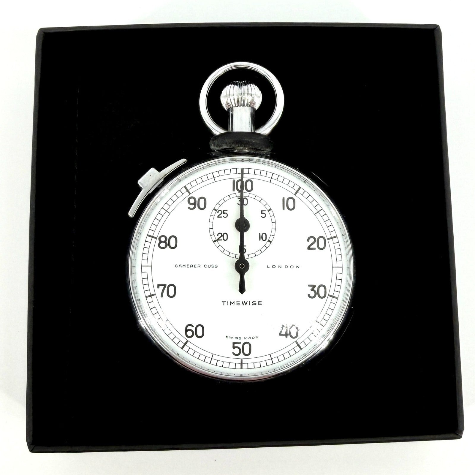 Vintage Camerer Cuss “Timewise” Stopwatch – Excelsior Park Cal. 1-66 – Working