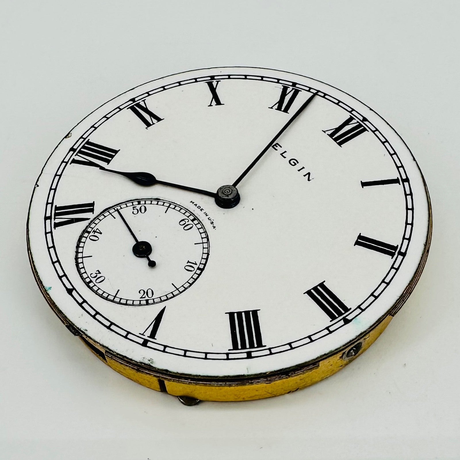 Antique Elgin 16s Pocket Watch Movement – 7 Jewels, Working, c.1924 - Grade 292