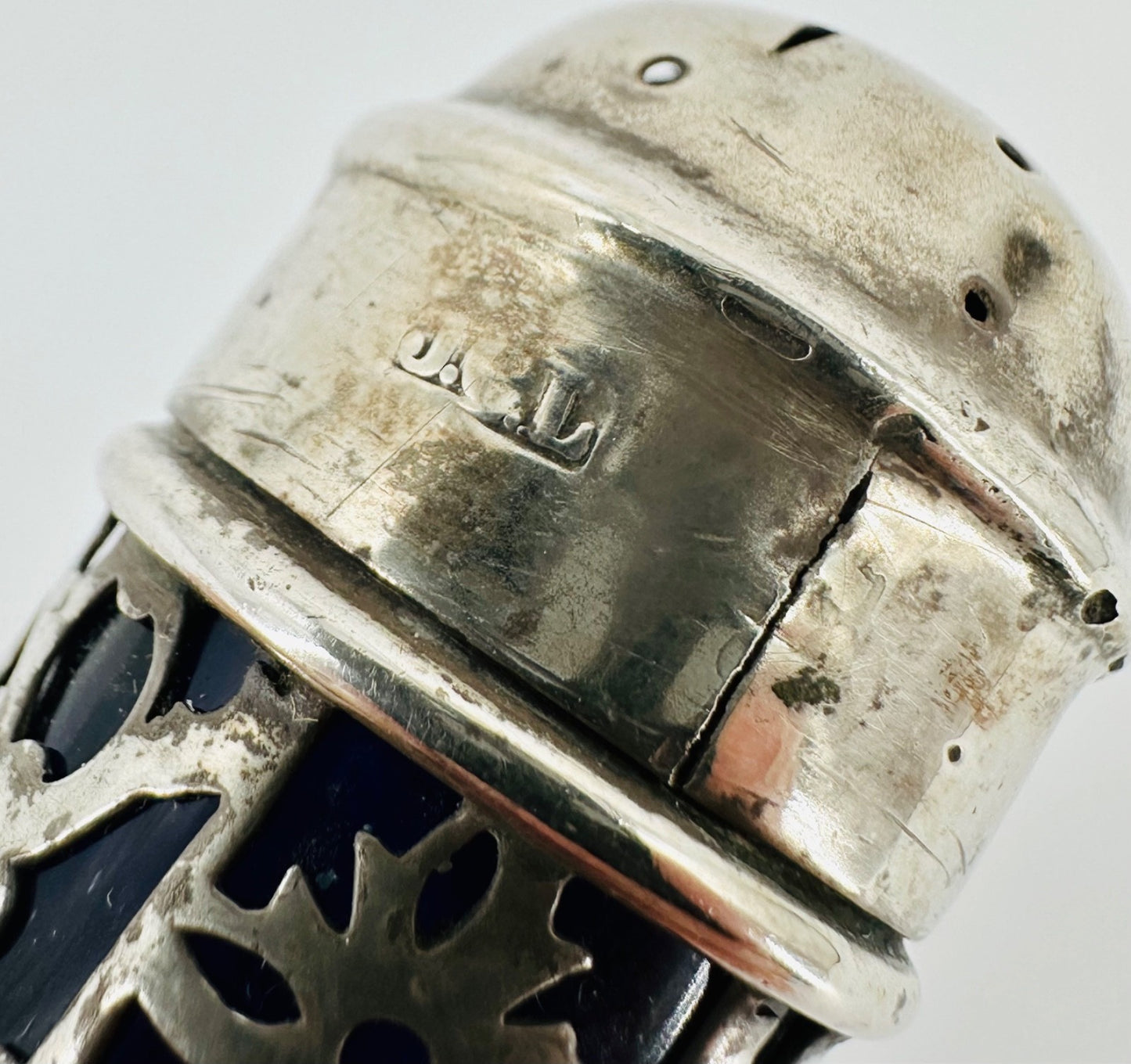 Antique Silver Pepper Pot – John Charles Lowe – London 1905