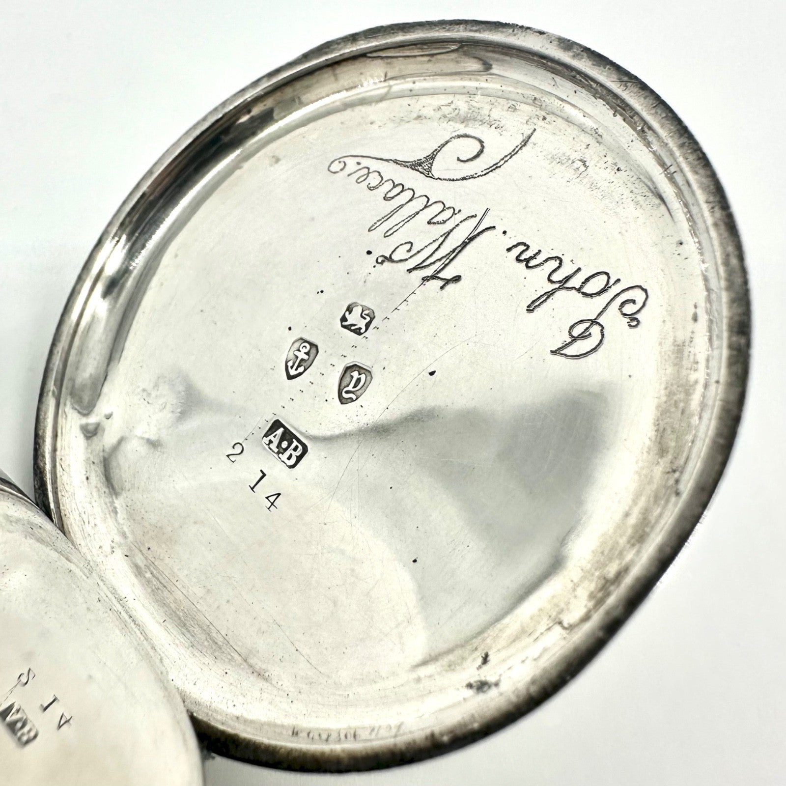 Antique Silver Waltham Pocket Watch, Bond St. Grade, 13 Jewels, 1898 - Working