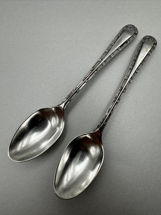 Pair of Antique Silver Plated Spoons