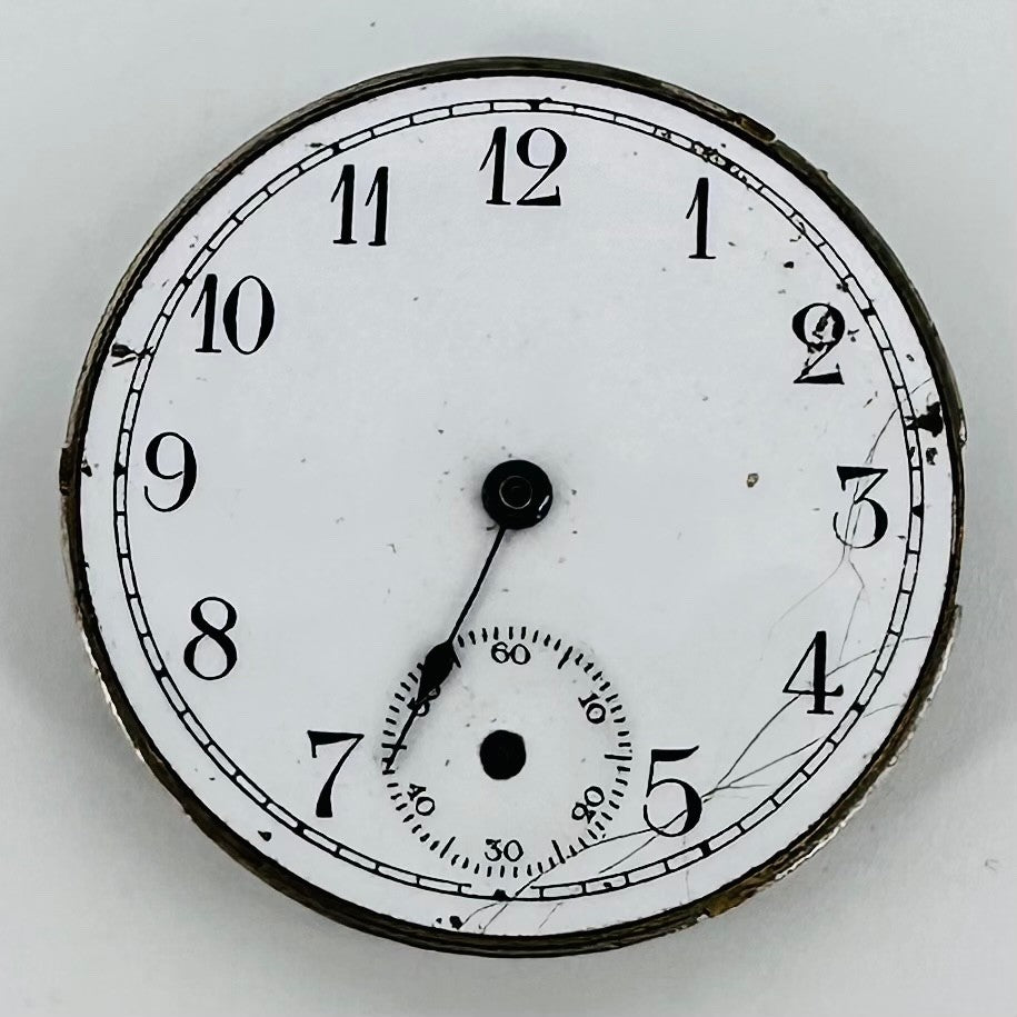 Antique New England Watch Co. Watch Movement - Serial 85724 - Spares/Repair