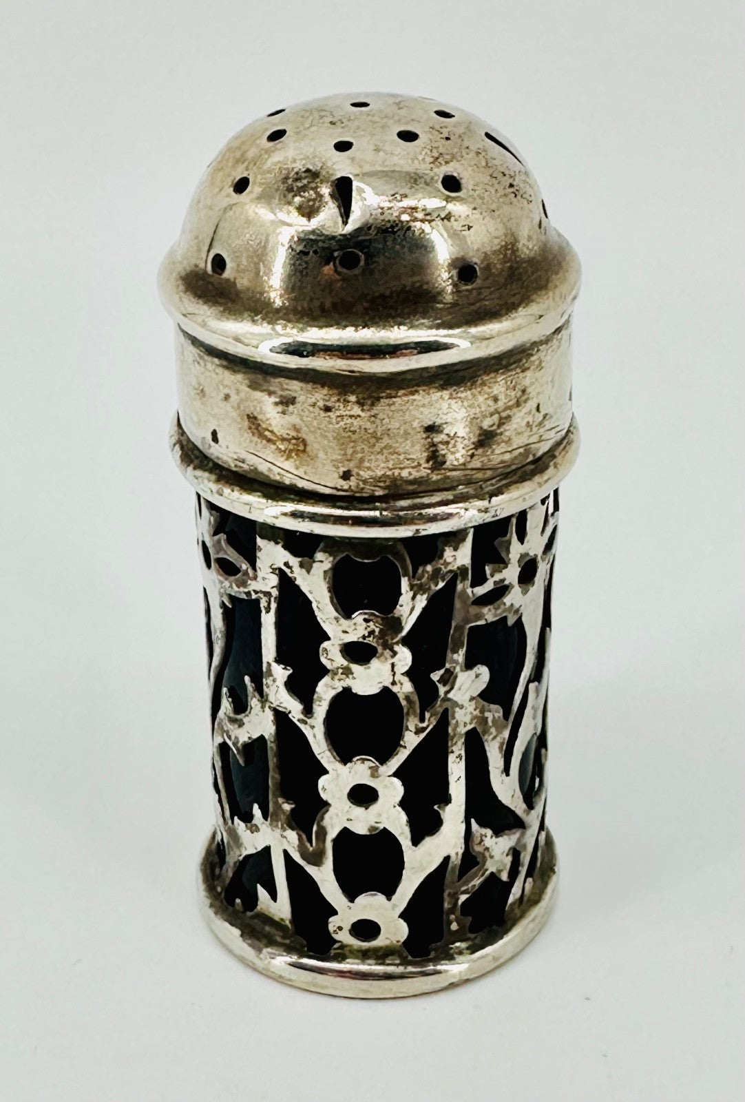 Antique Silver Pepper Pot – John Charles Lowe – London 1905