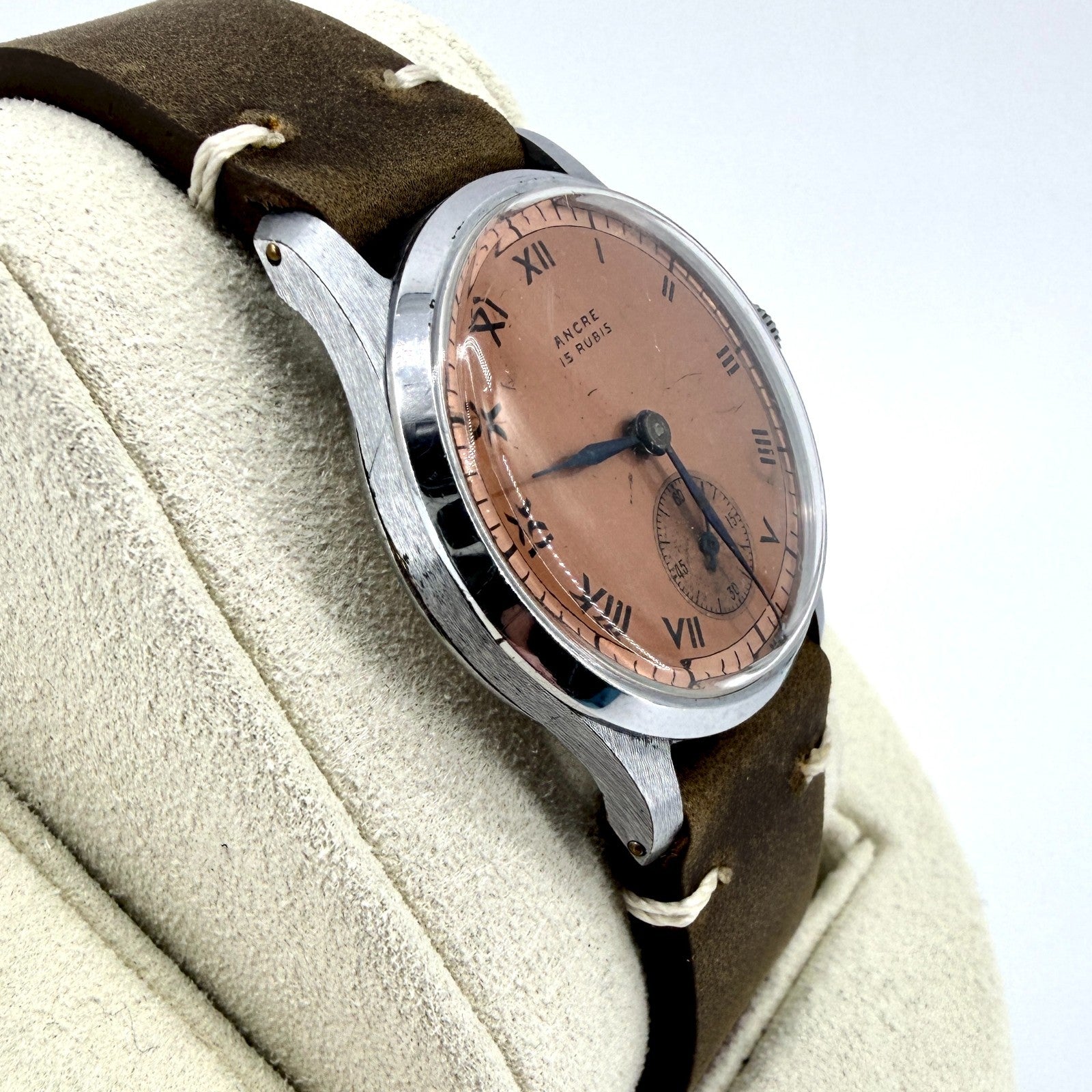 Vintage Swiss Wristwatch – “Ancre 15 Rubis” – AS 1002 / 984 - c.1940s - Working