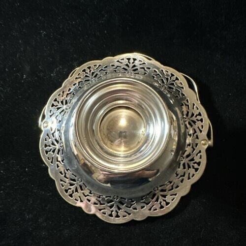 Antique Silver Plate Bon Bon Dish - Regis Plate EPNS N1838
