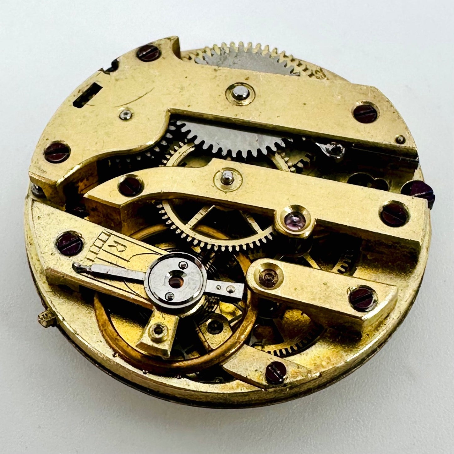 Antique Claude Crettiez Watch Movement – 24.8mm, Stem Wound - Spares/Repair