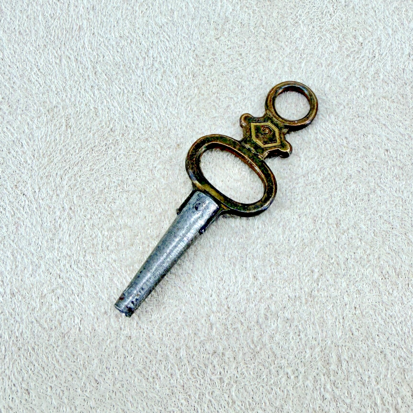 Antique Swiss Pocket Watch Winding Key – 1.2mm Square – c.19th Century