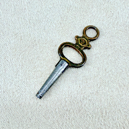 Antique Swiss Pocket Watch Winding Key – 1.2mm Square – c.19th Century
