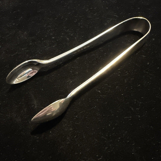 Antique Silver Plate Sugar Tongs