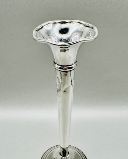 Antique Sterling Silver Vase by Redlich & Co.