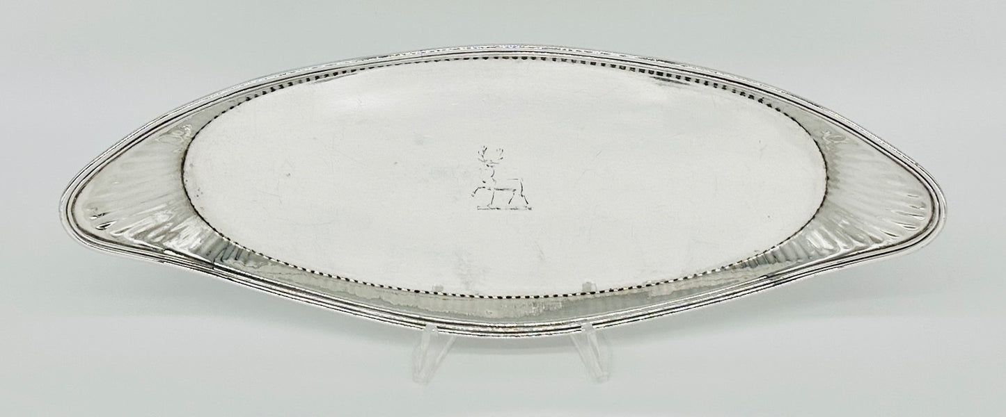 George III Sterling Silver Snuffer Tray – Robert Hennell I – London 1789