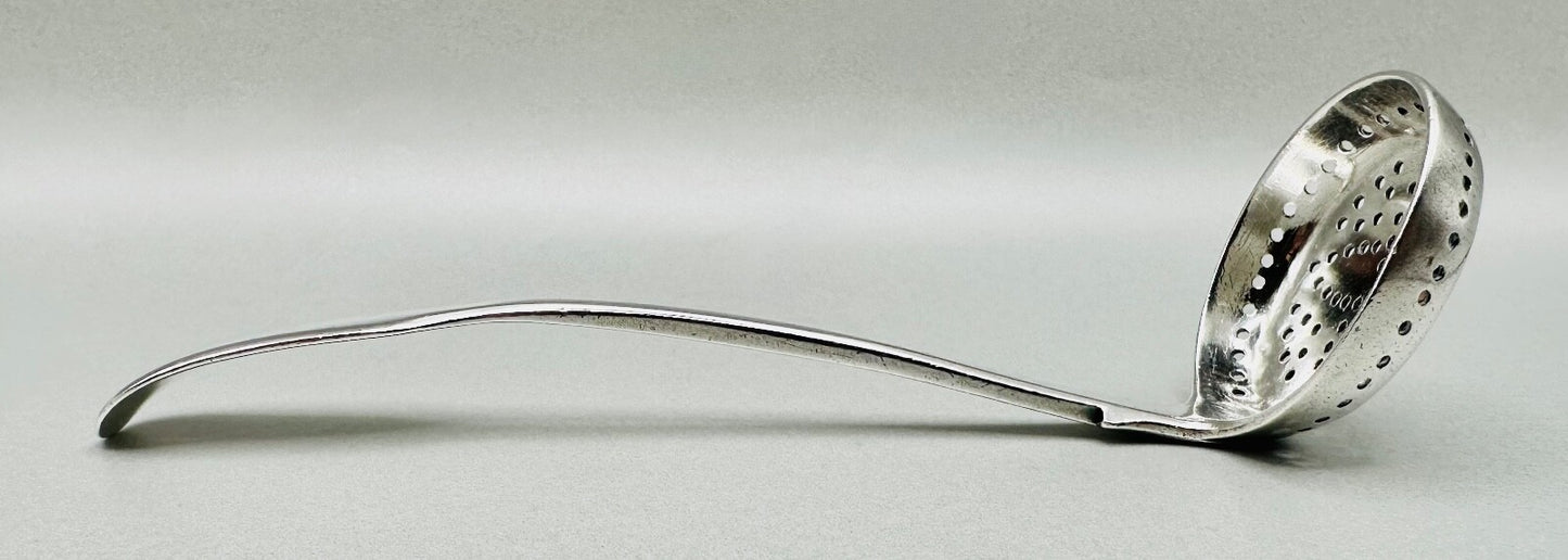 Antique Silver Sugar Sifter Spoon - London 1846 by Chawner & Co.