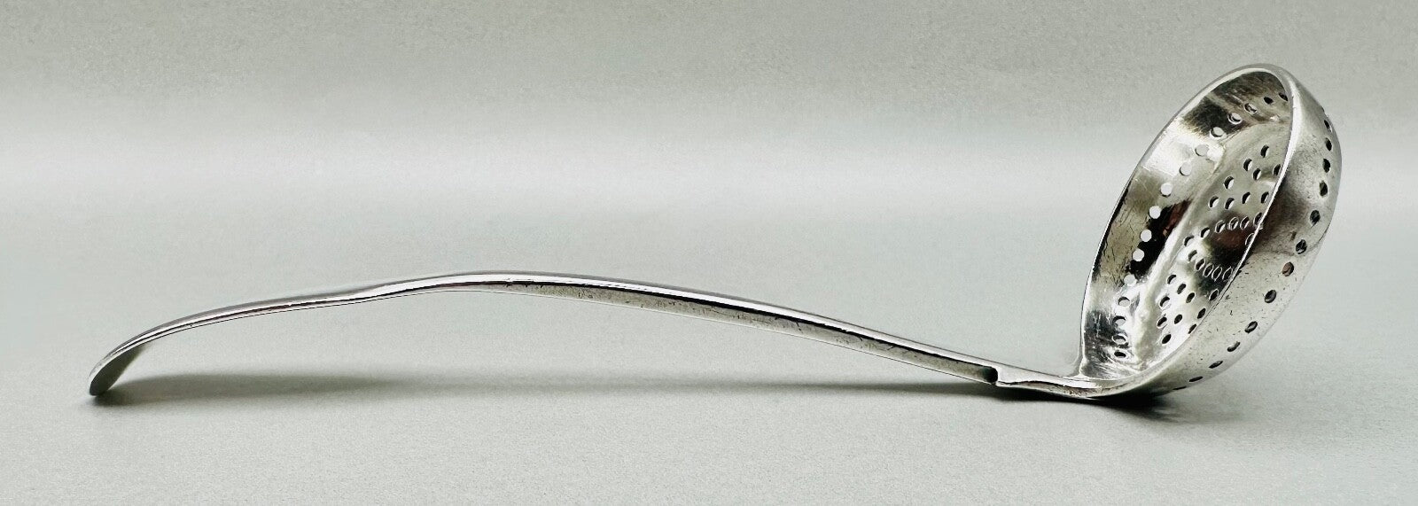 Antique Silver Sugar Sifter Spoon - London 1846 by Chawner & Co.