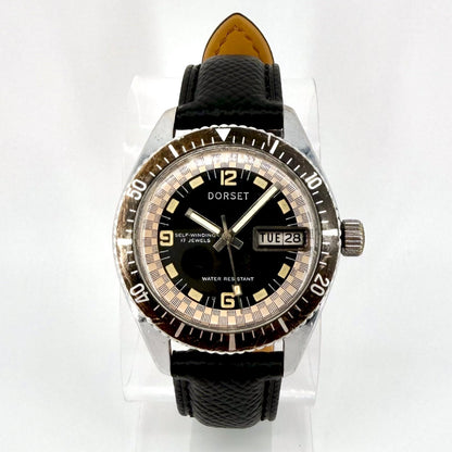 Vintage Gents Automatic Dorset Watch, Working, Montgomery Ward / UT-38 Movement